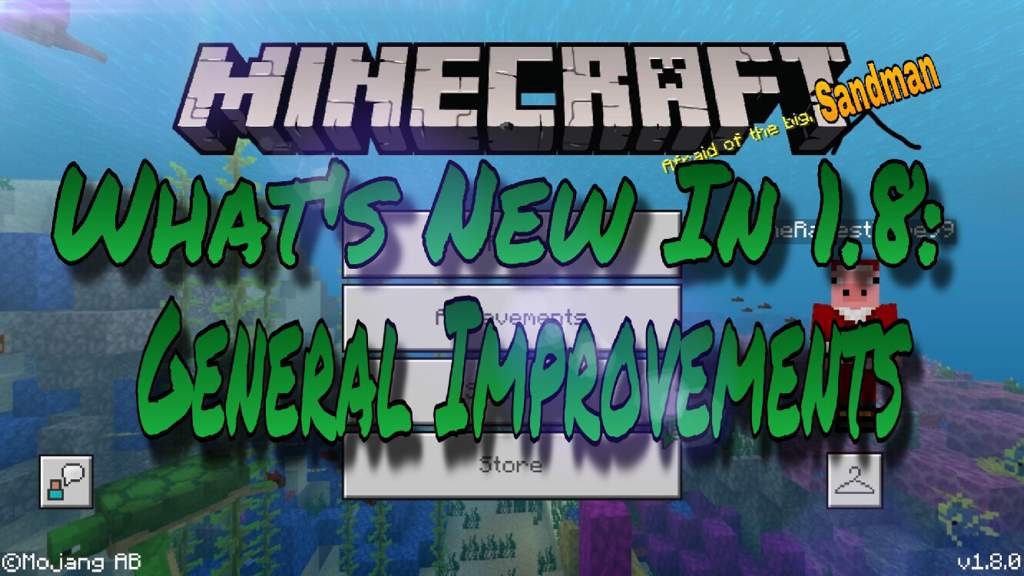 What S New In 1 8 General Imorovements Minecraft Amino