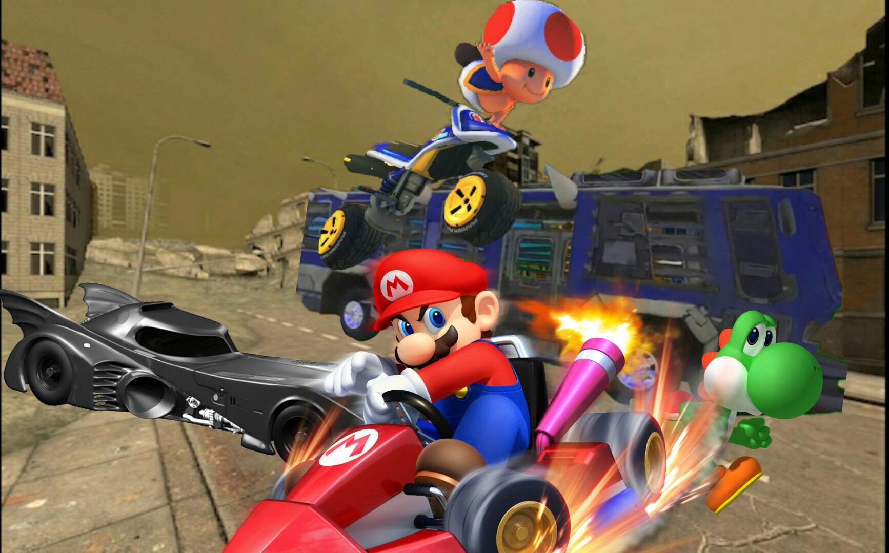 Smg4 Stupid Mario Kart Apocalypse Edition Smg4 Amino 3018