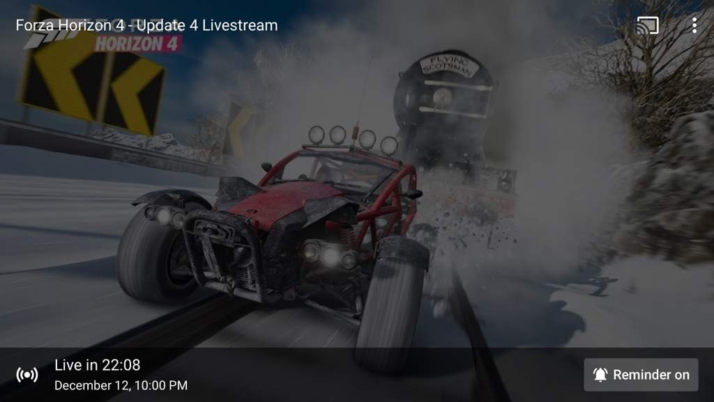 Fh4 stream thumbnail vs top gear thumbnail Forza Horizon Amino