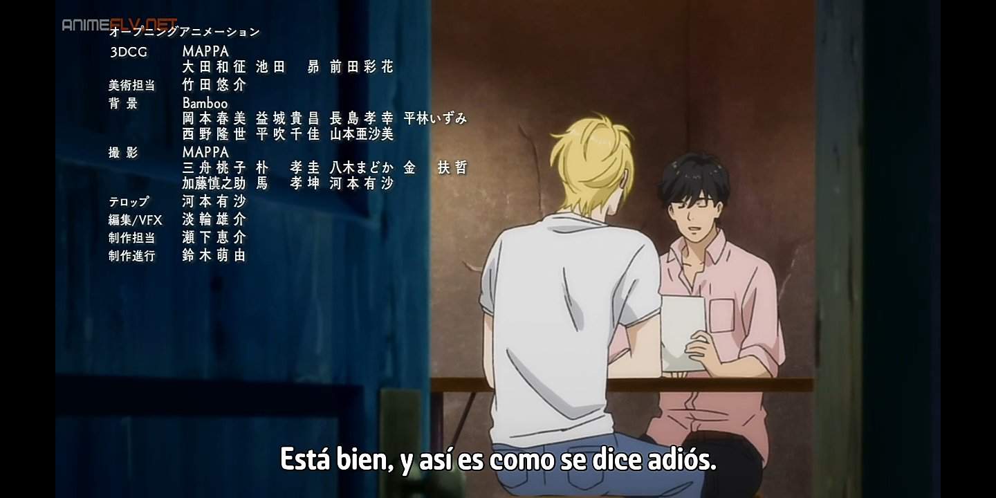 Lo Que Me Di Cuenta Banana Fish Espanol Amino