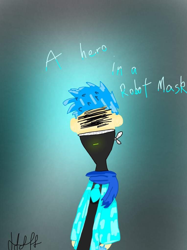 A hero in a robot mask... Roblox Amino