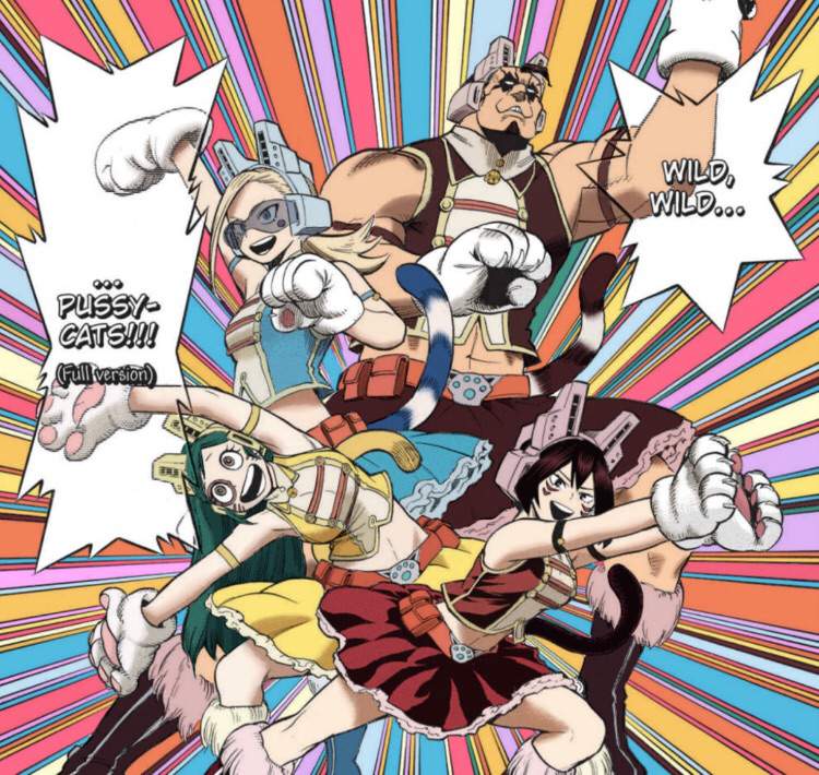 Wild Pussycats Manga Color My Hero Academia Amino