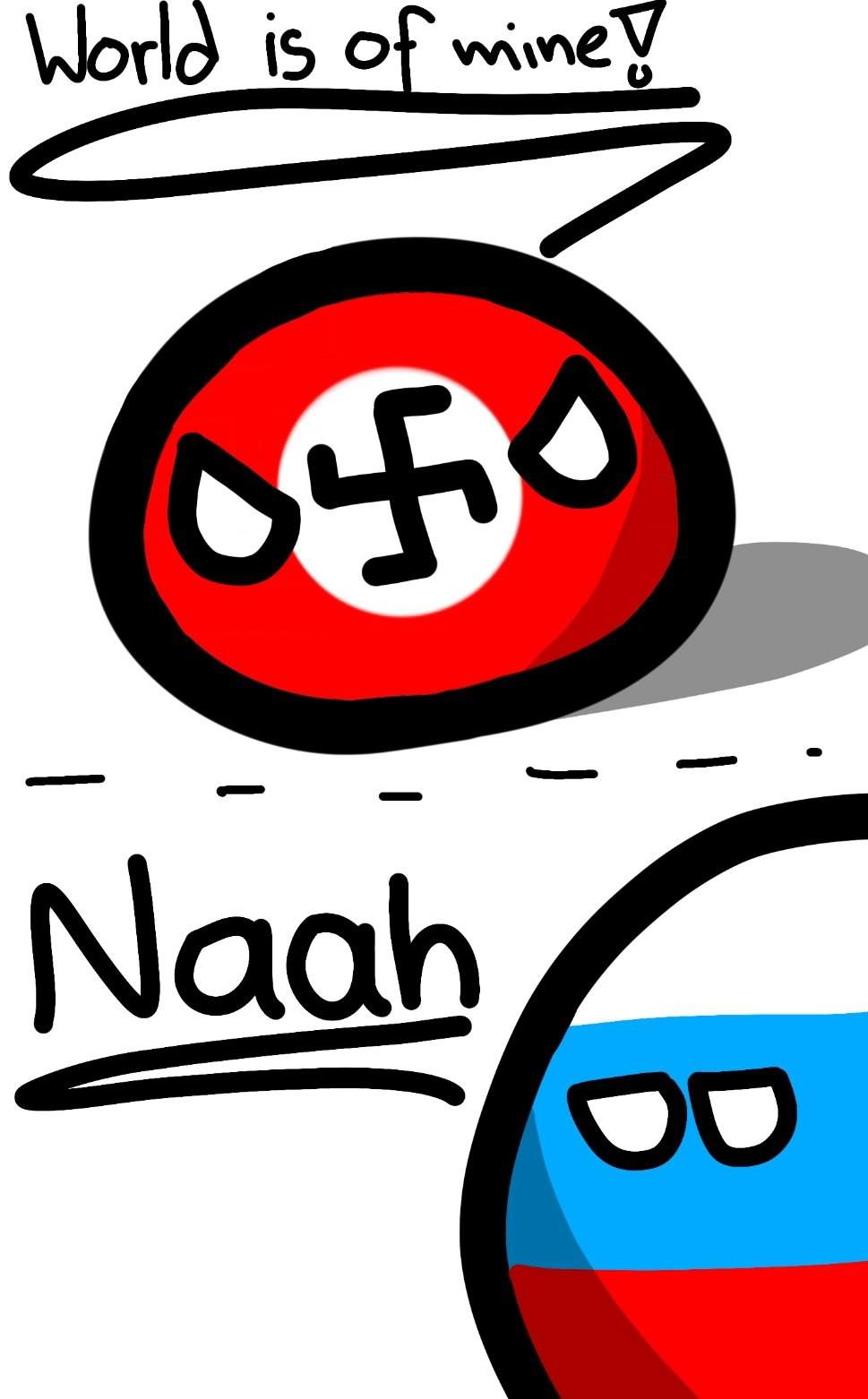 Anschlussballs Dreams. | Polandball Amino