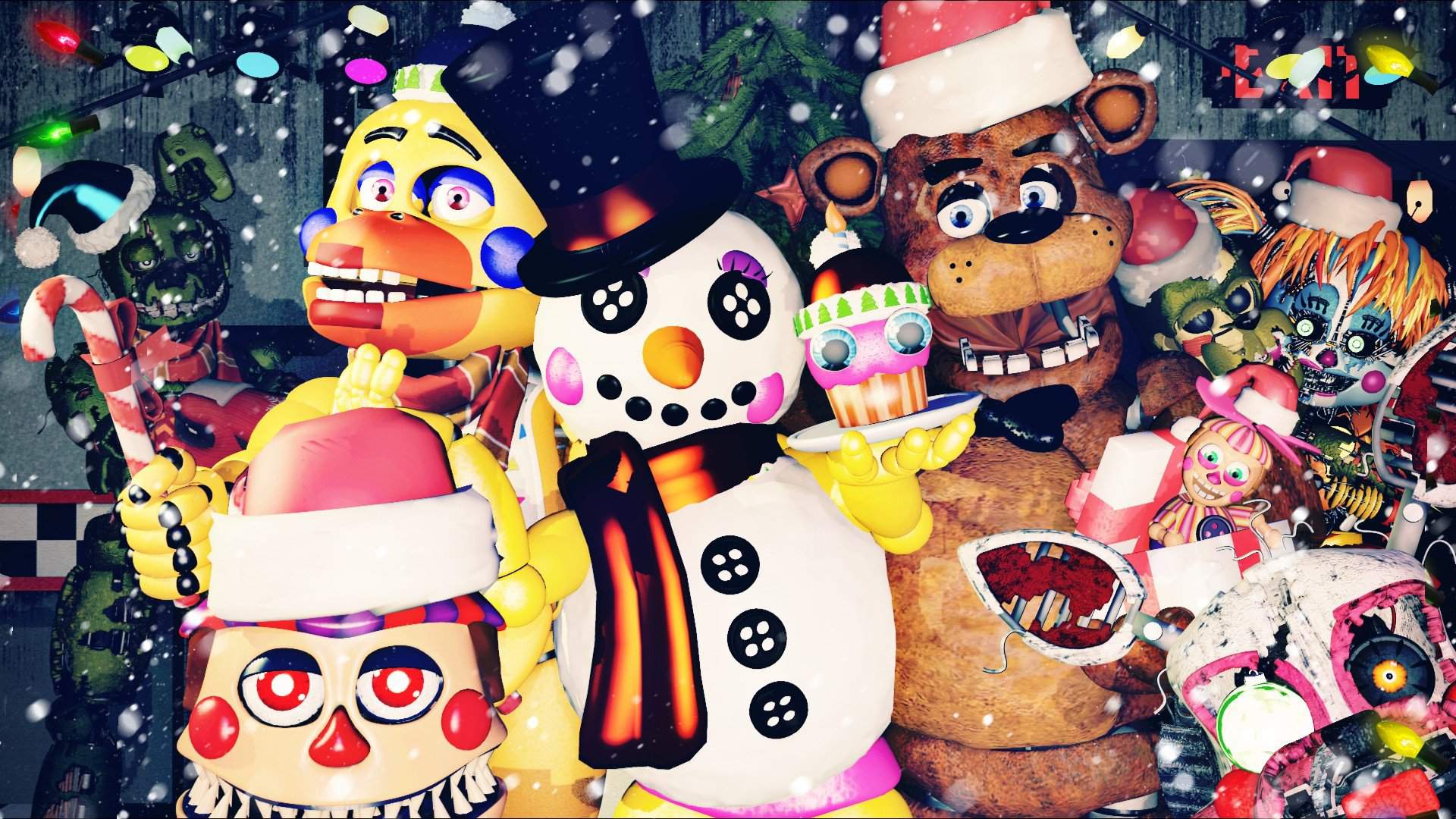 "You'll Never Spend Another Christmas All Alone!"SFM Five Ni...