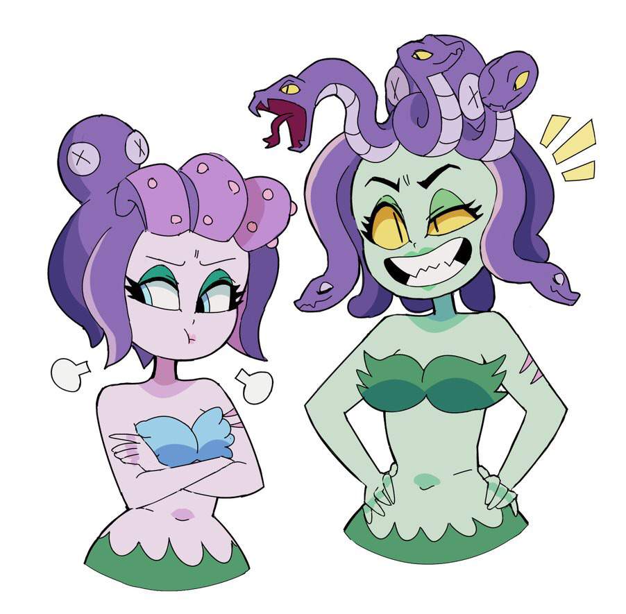 Recolor of Cala Maria from Cuphead Virtual Space Amino.