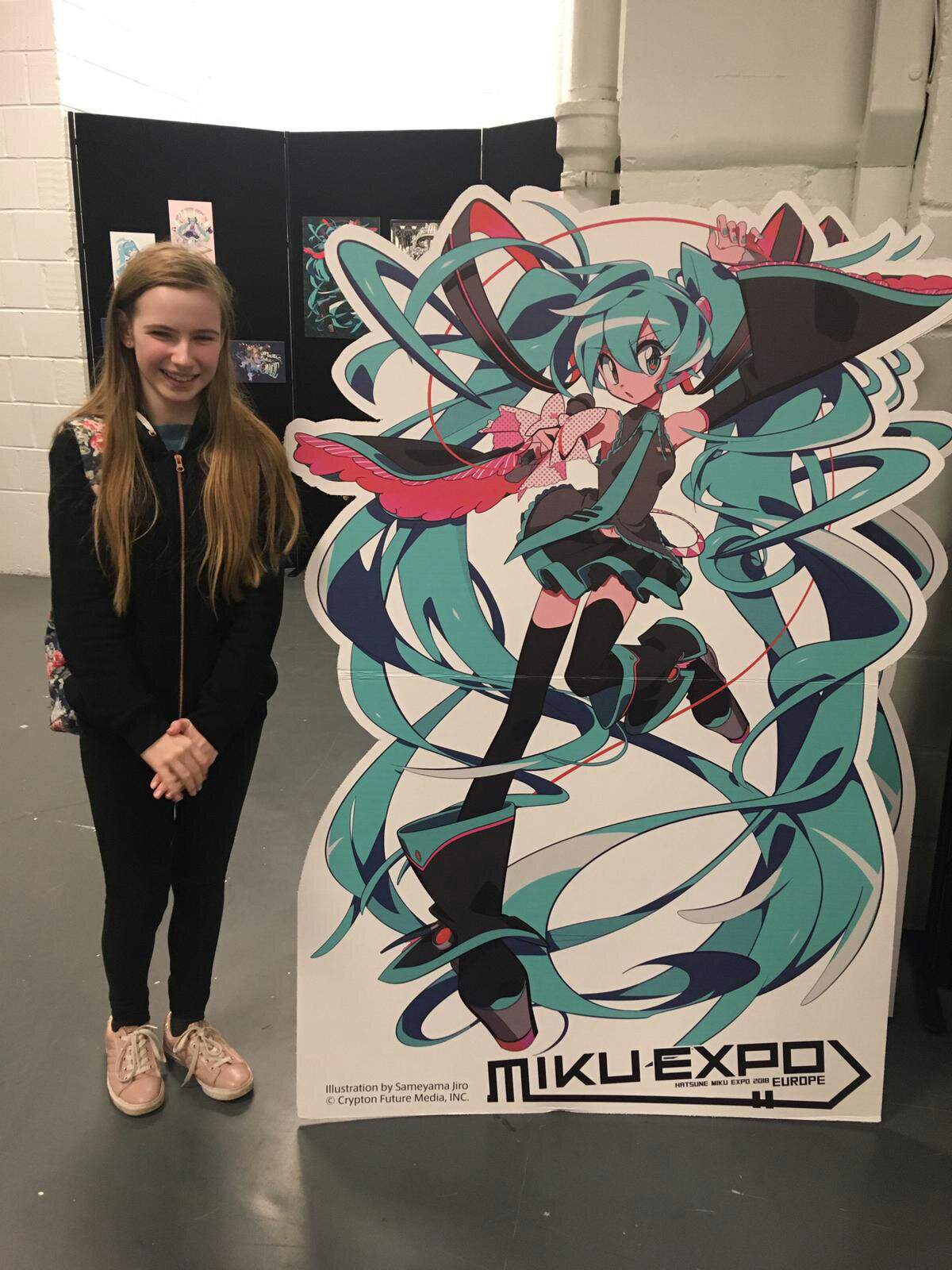 Miku Expo London 2025 Rania Giustina