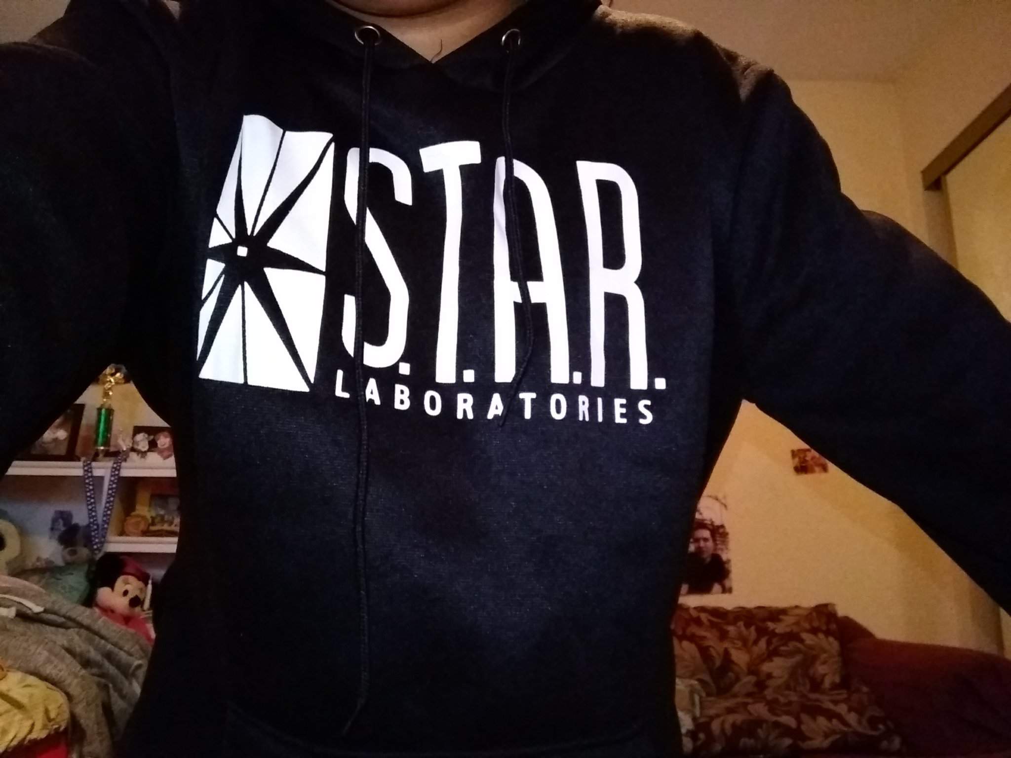 the flash star labs hoodie