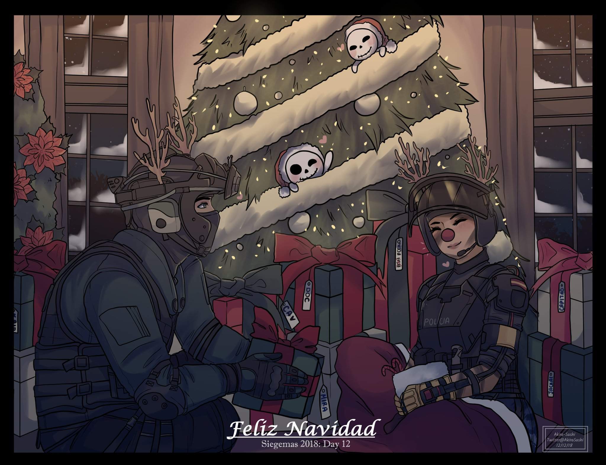 R6S Siege Art & Christmas Stuff Rainbow Six Siege Amino