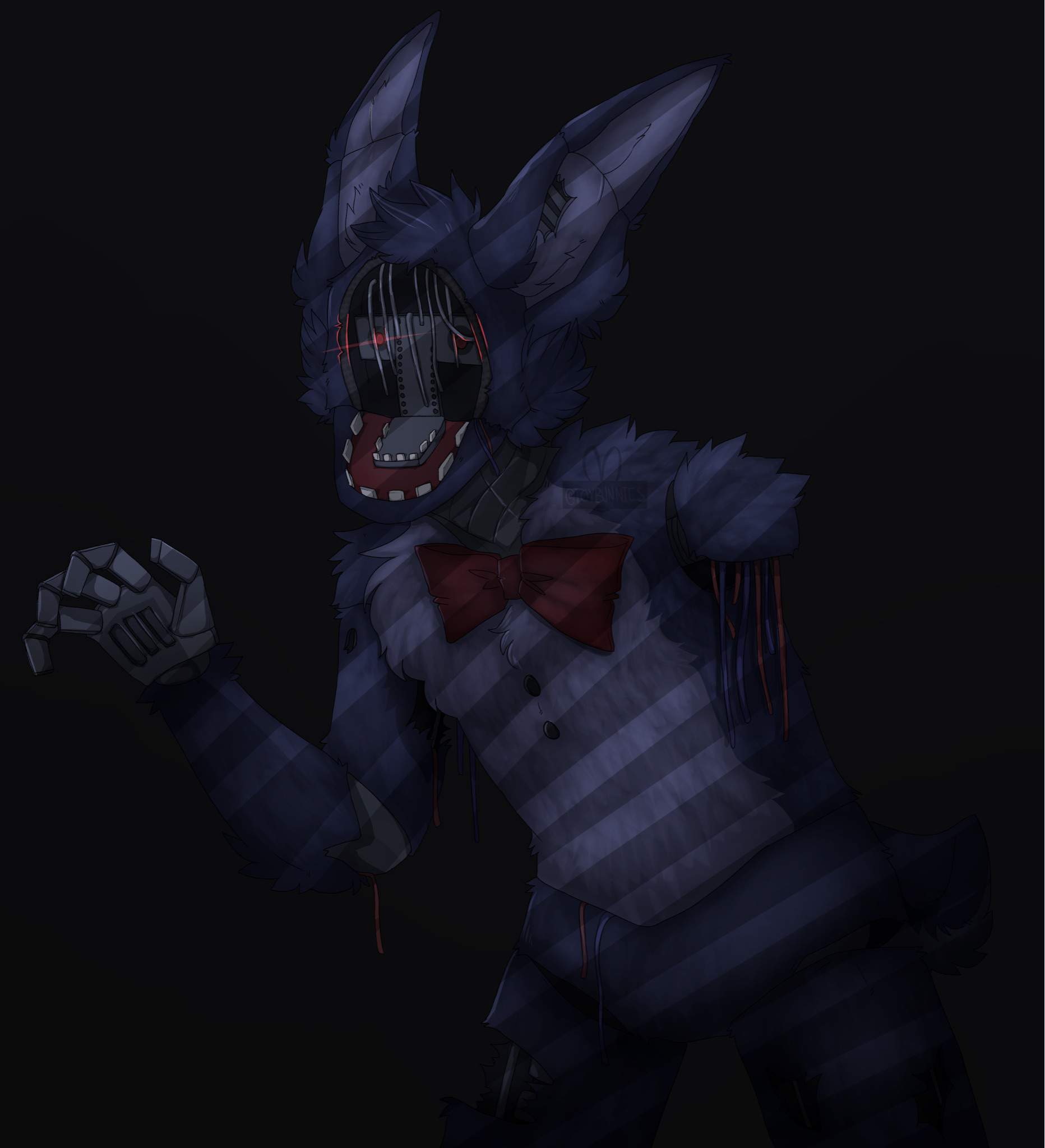 Withered Bonnie Five Nights At Freddy's Amino.