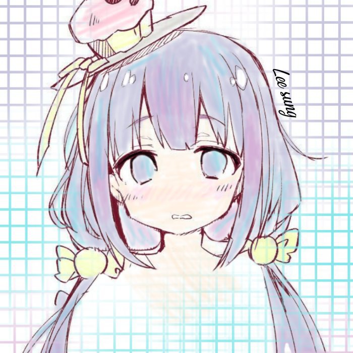 ❤❤anime # cute kawaii girl ( worked hard pon drawing this)😚 | Anime Amino