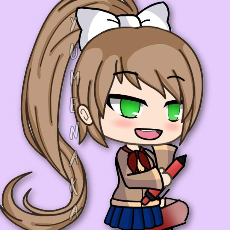 Monika Gacha Edit Doki Doki Literature Club Amino