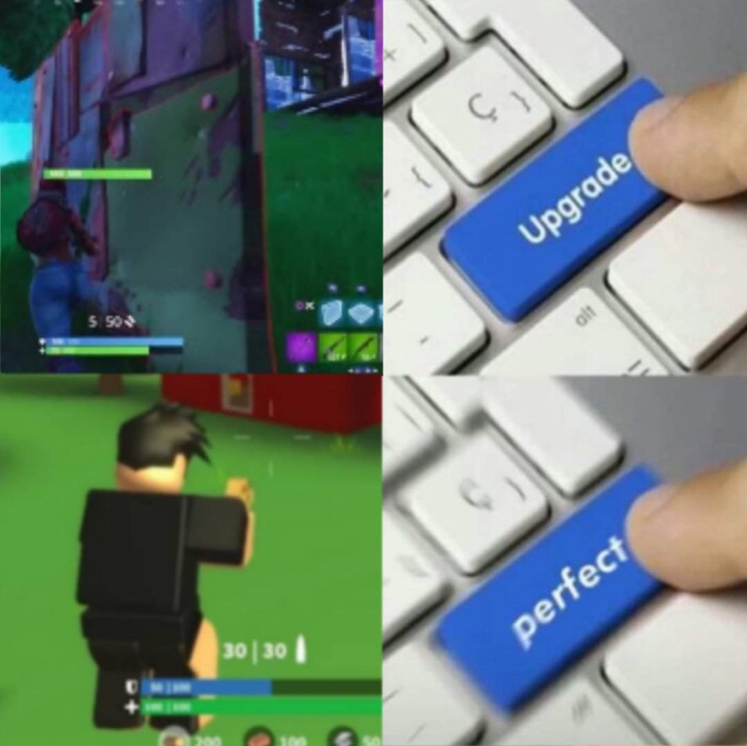 Fortnite And Roblox Meme Fortnite Battle Royale Armory Amino 8748