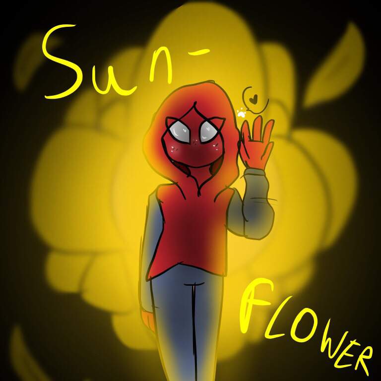post malone sunflower cartoon