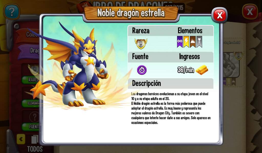 Análisis de elementos del Noble dragón Invernal Dragon