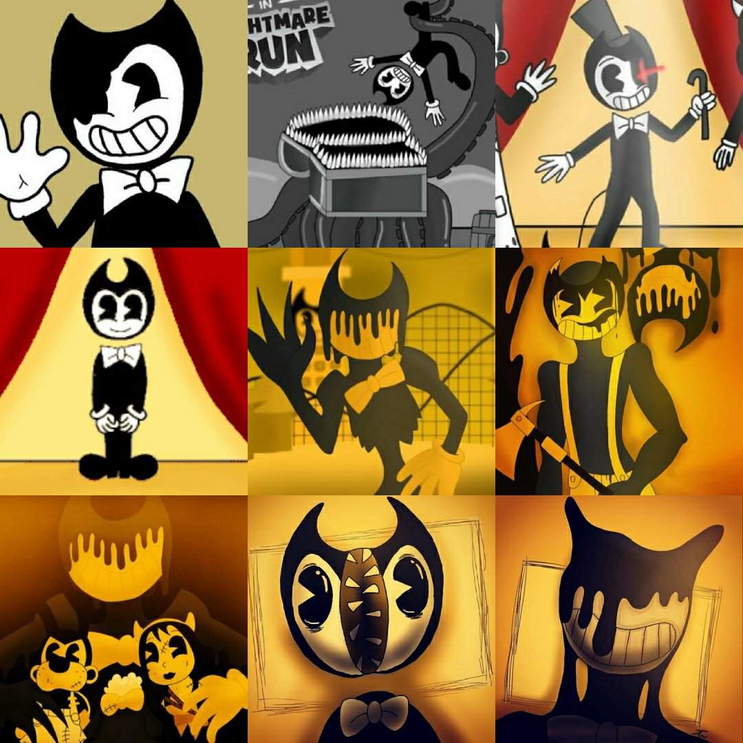 The Evolution Of Bendy In Two Years Bendy And The Ink Machine Amino 