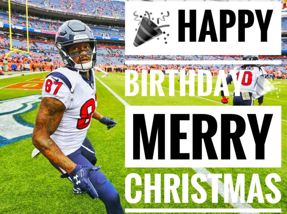 Happy Birthday And Merry Christmas Demaryius Thomas Gridiron Amino