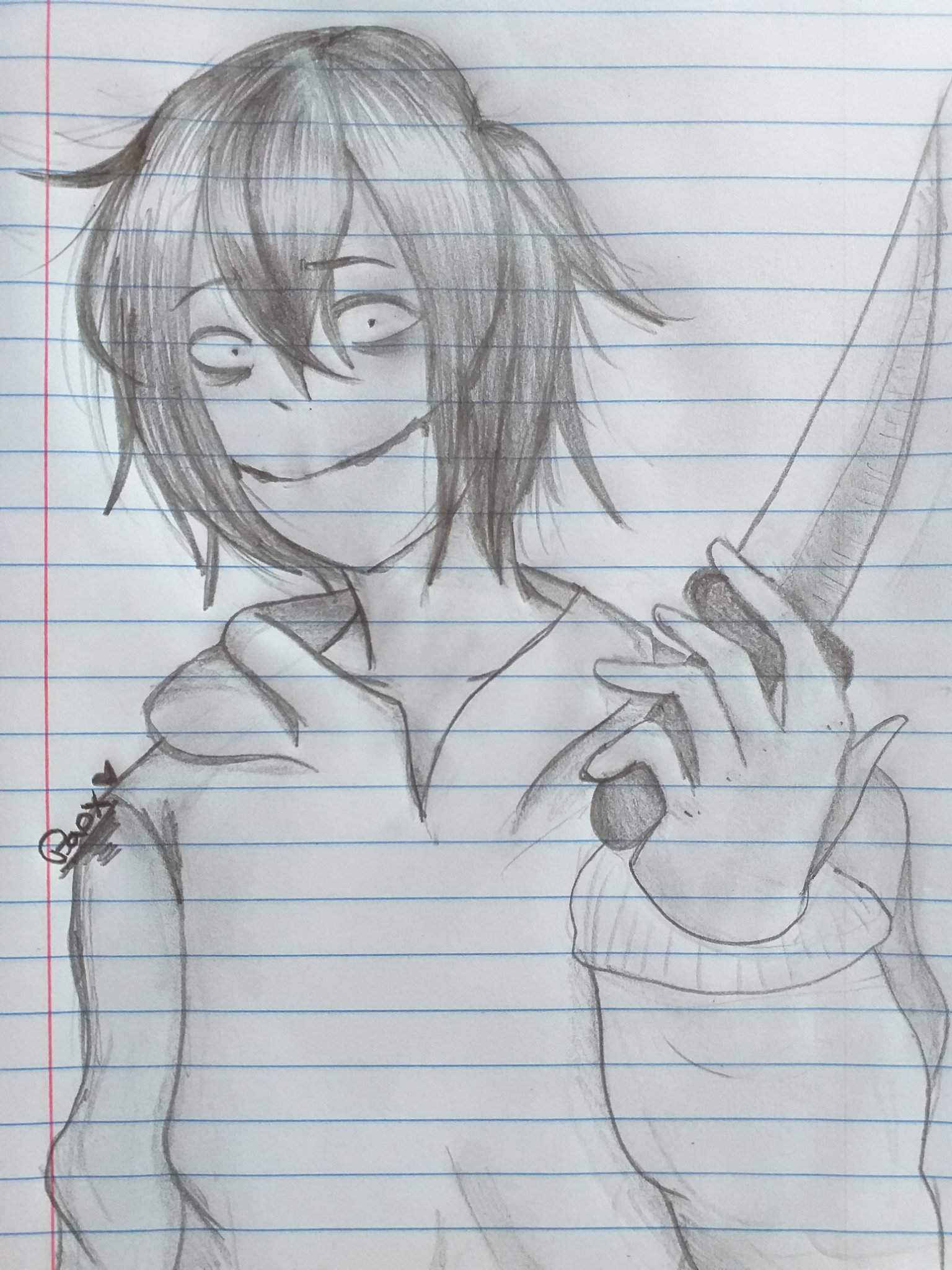 FANART JEFF THE KILLER Creppypasta Terror Amino