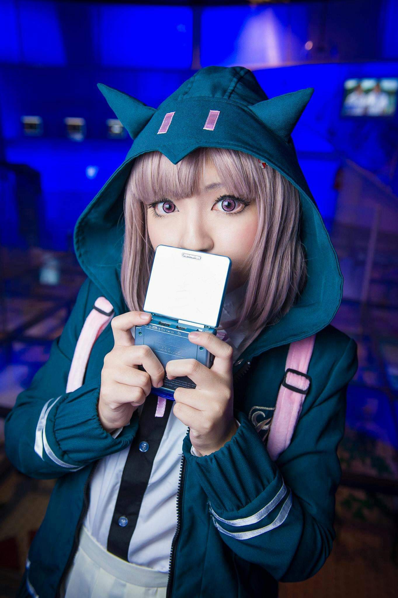 chiaki nanami bunny cosplay