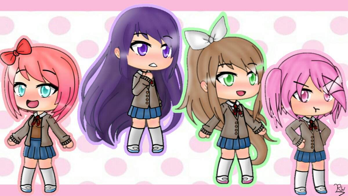 Doki Doki Literature Club Gacha Edit •u• Lunimeamino Amino 9073