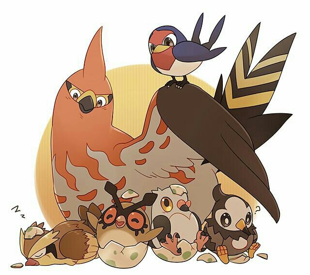 Aves regionais | Plant Club | Pokémon Amino Em Português Amino