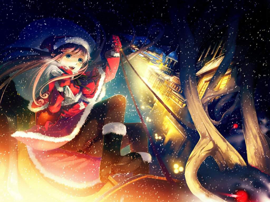 🍊 Новогодние арты 🎄 AniGeek - Аниме Конкурсы Игры Amino.