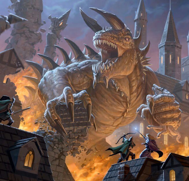 Seriedesenhosd D Tarrasque Dungeons And Dragons D D Amino