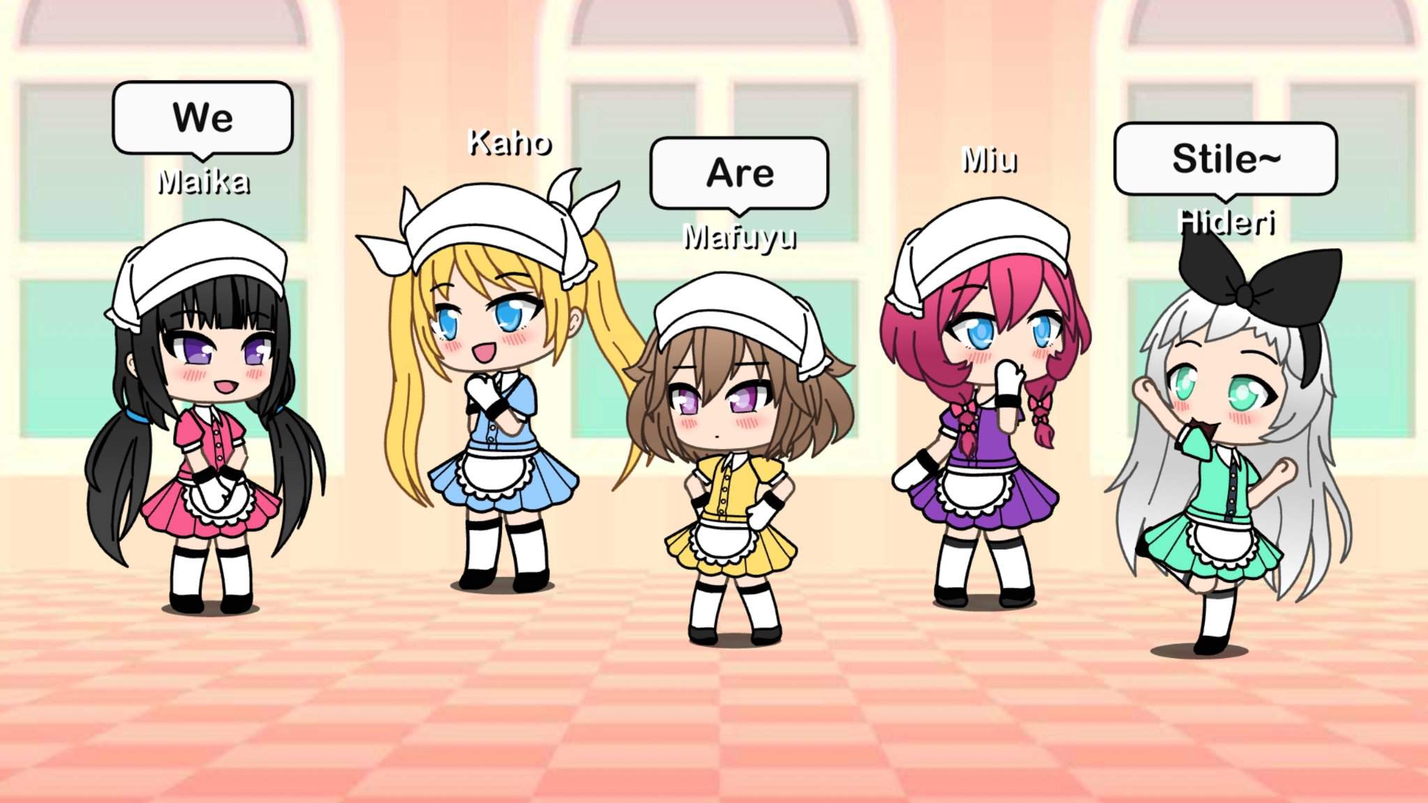 Blend * S characters in gacha life! 