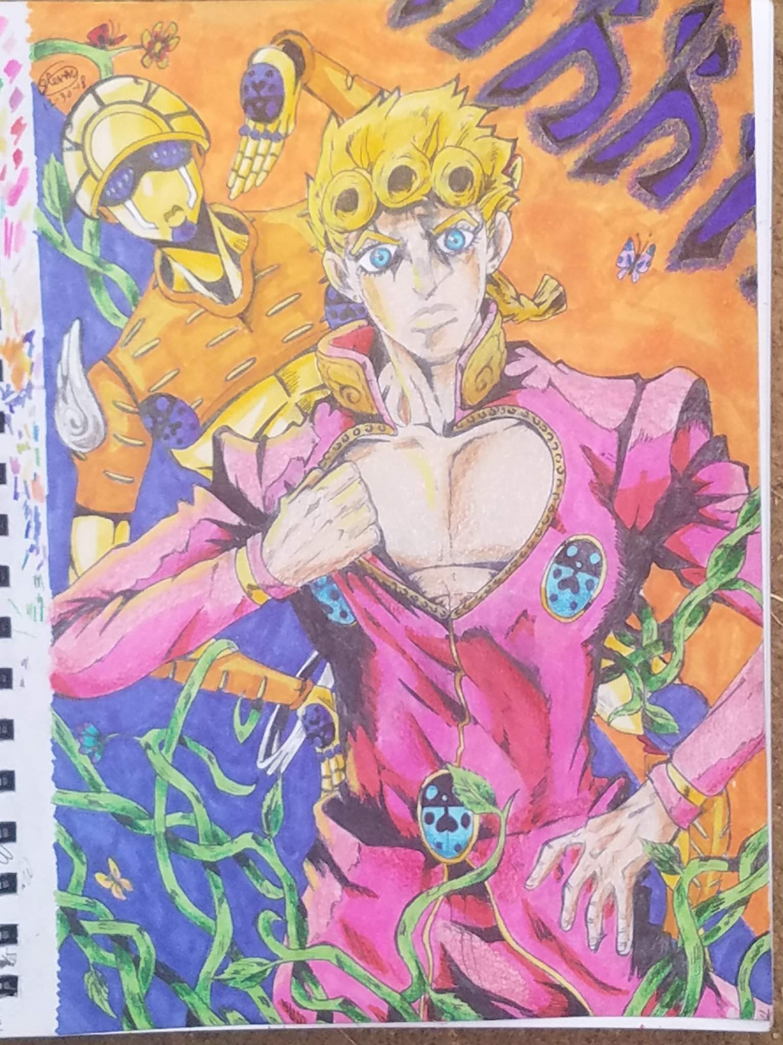 Featured image of post Giorno And Golden Experience Pose