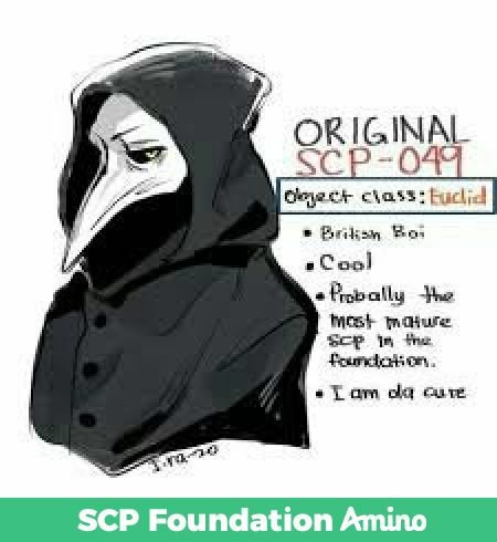 Scp 049 The Plauge Doctor Wiki Scp Foundation Amino