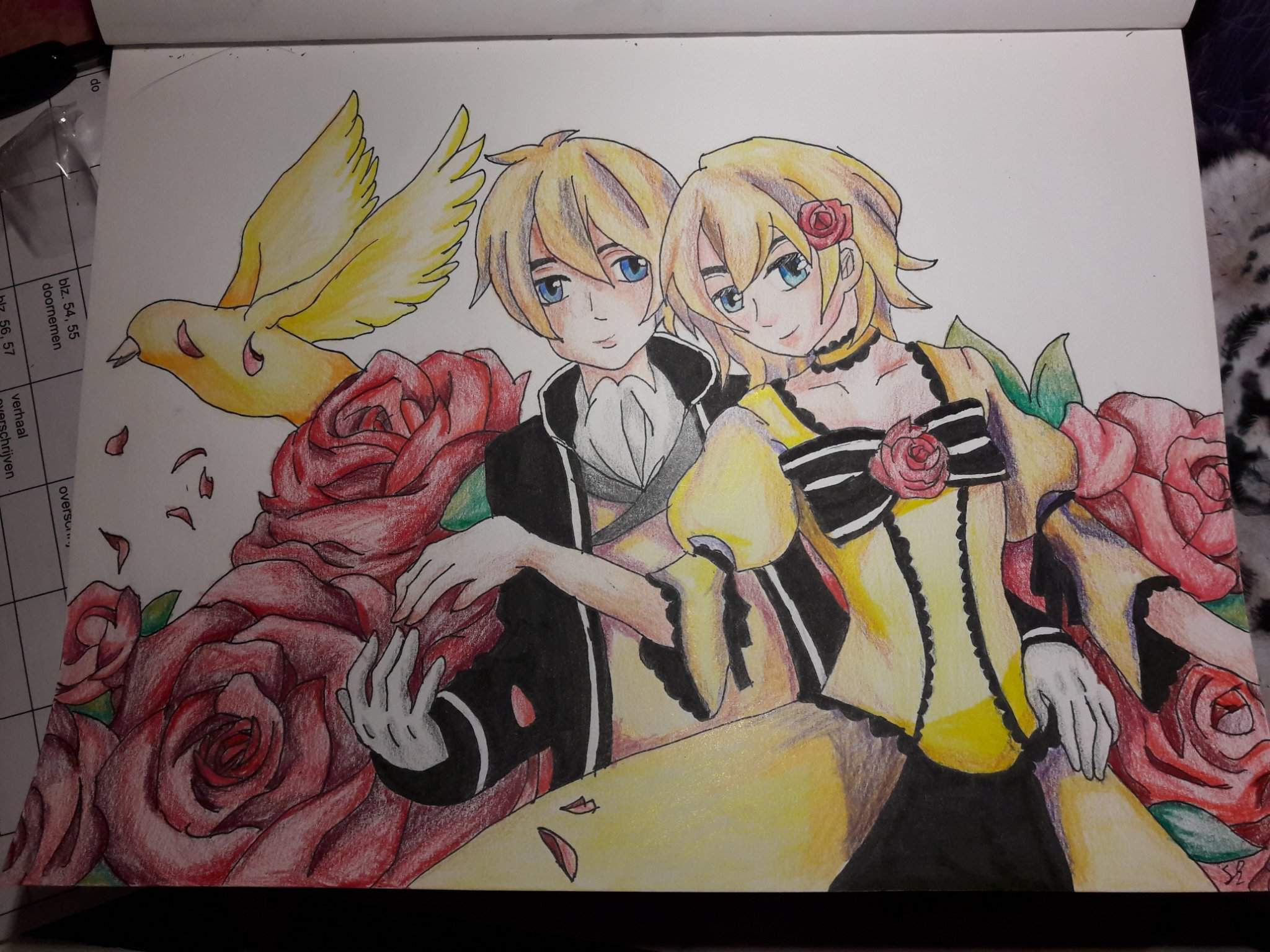 rin kagamine and len kagamine daughter of evil