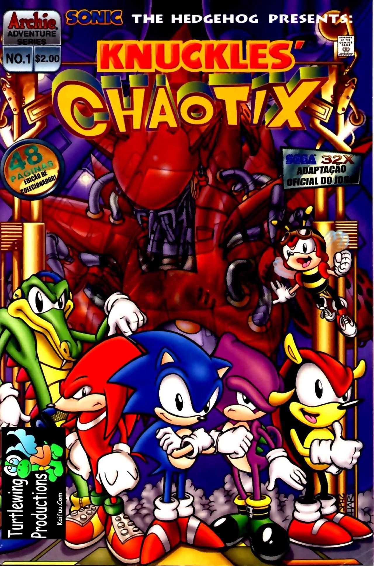 Knuckles Chaotix especial 30b Wiki Sonic Amino PTBR© Amino