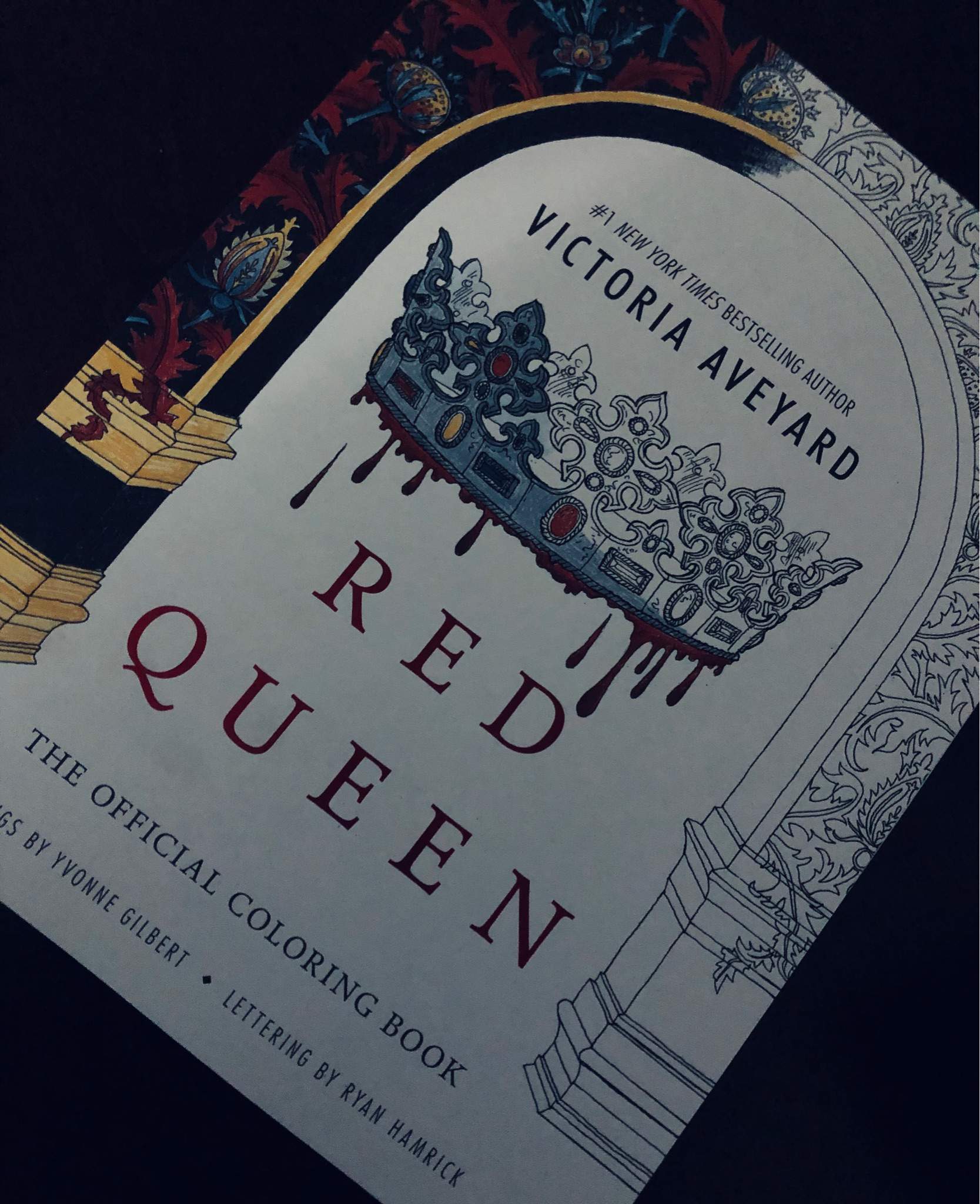 Red Queen Official Coloring Book | Red queen Community Amino