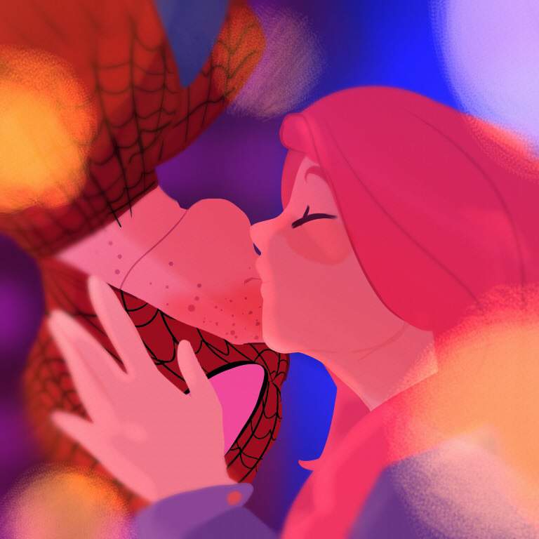 the best kiss.. ' | Zanki spiderman au | Aphmau Amino