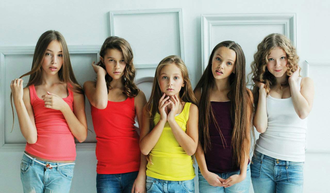 Группа девочек 10 лет