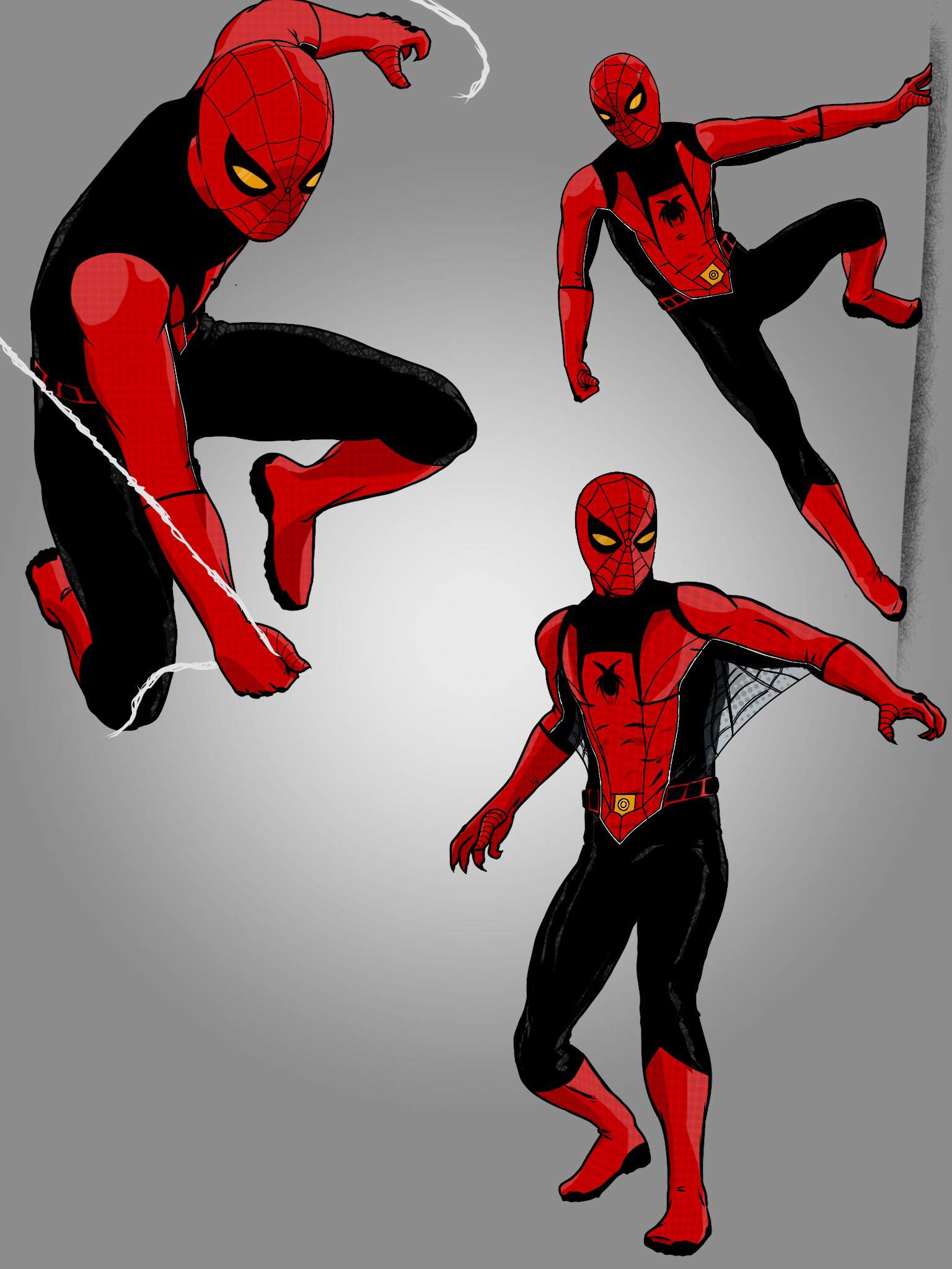 Spider-Man Concept art | Marvel Amino