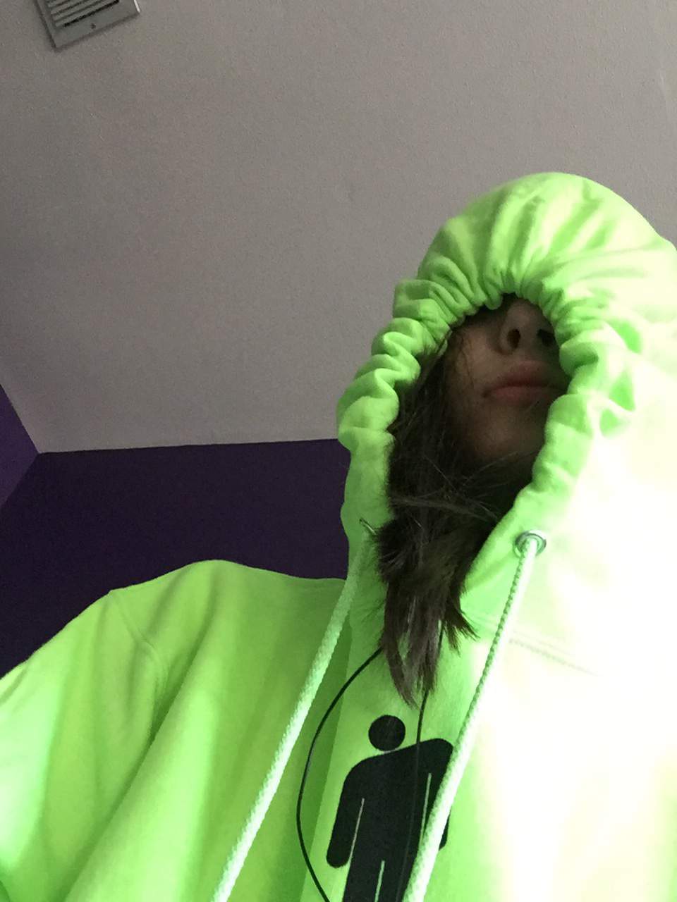 billie eilish green blohsh hoodie