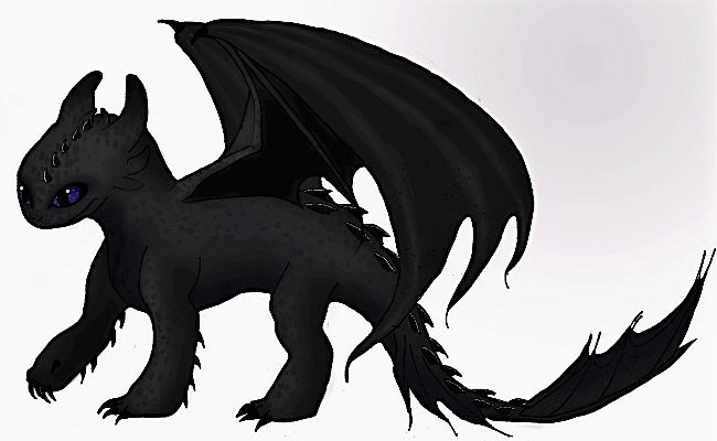 night fury dragon drawings