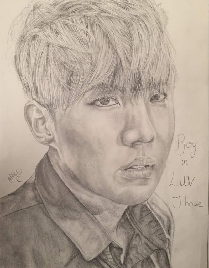 Jhope pencil drawing | BTS 4 LYFE Amino