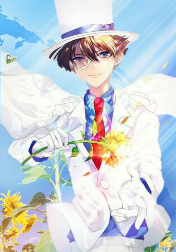 Detective conan kaito kid fanart