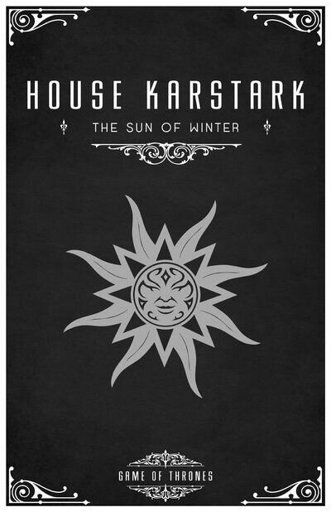 Featured image of post Karstarks Sigil The karstark sigil is a white sunburst on black