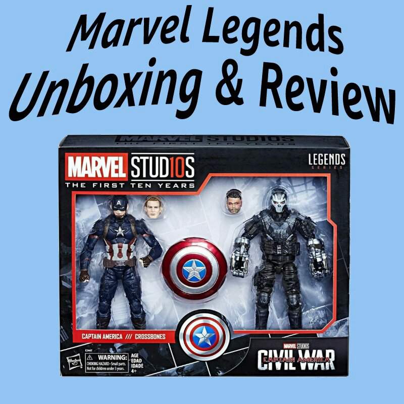 marvel legends captain america civil war 2 pack