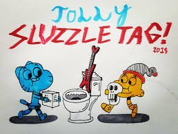 Sluzzle tag gumball