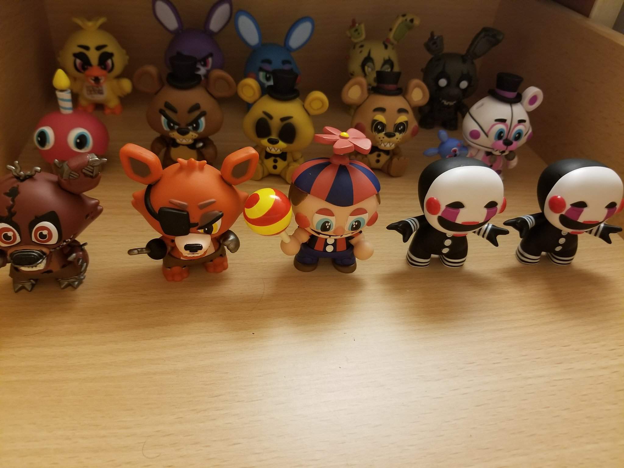 all fnaf mystery minis