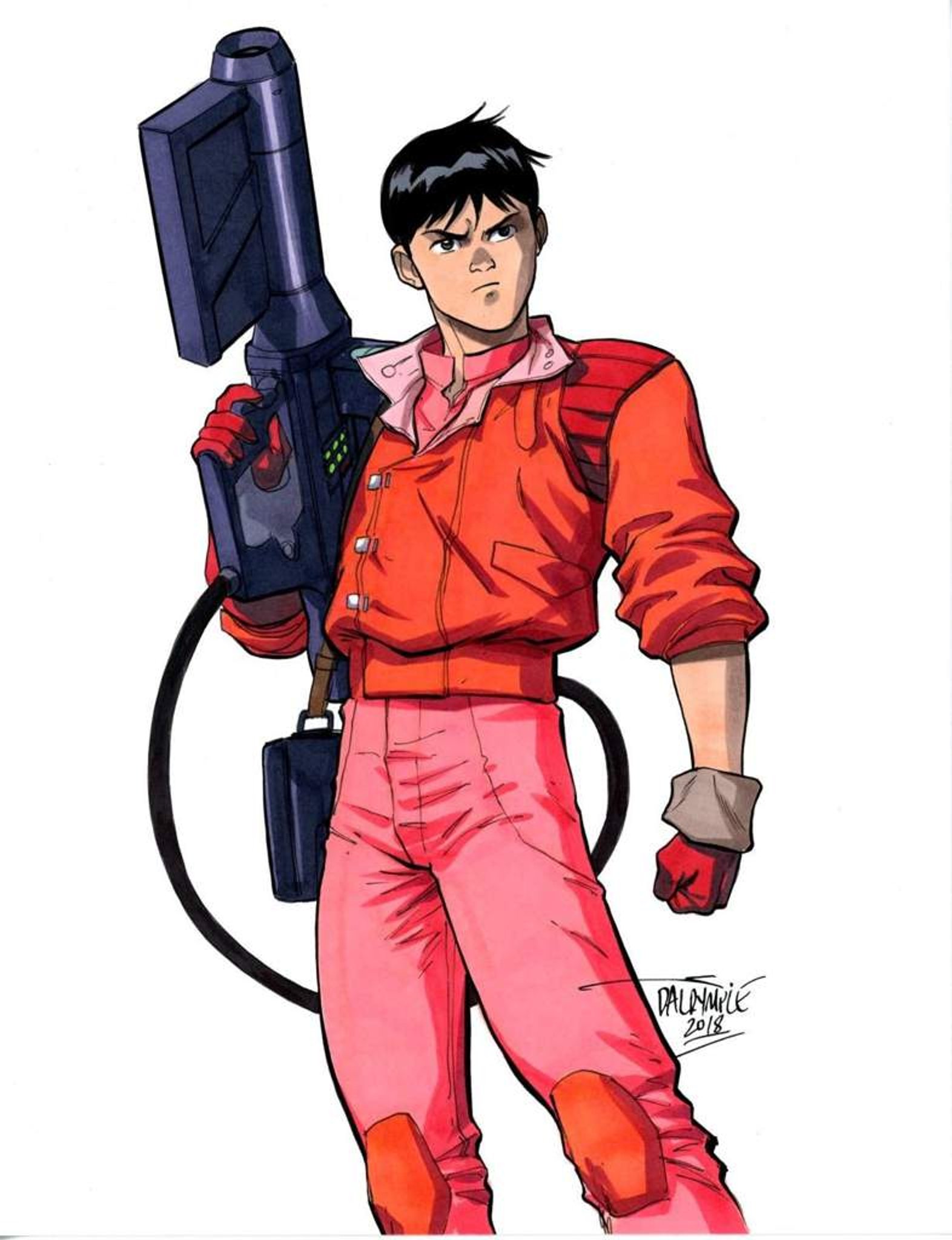 Kaneda from akira, no gun tho
