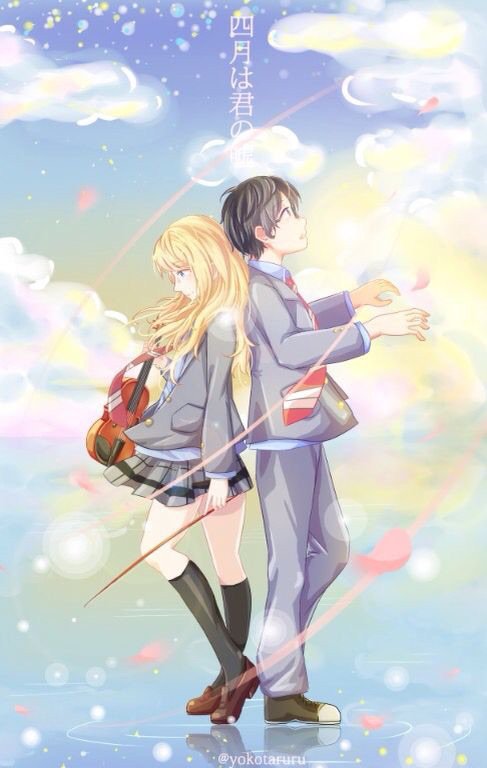 My January Review of That April Anime | Your Lie In April Amino