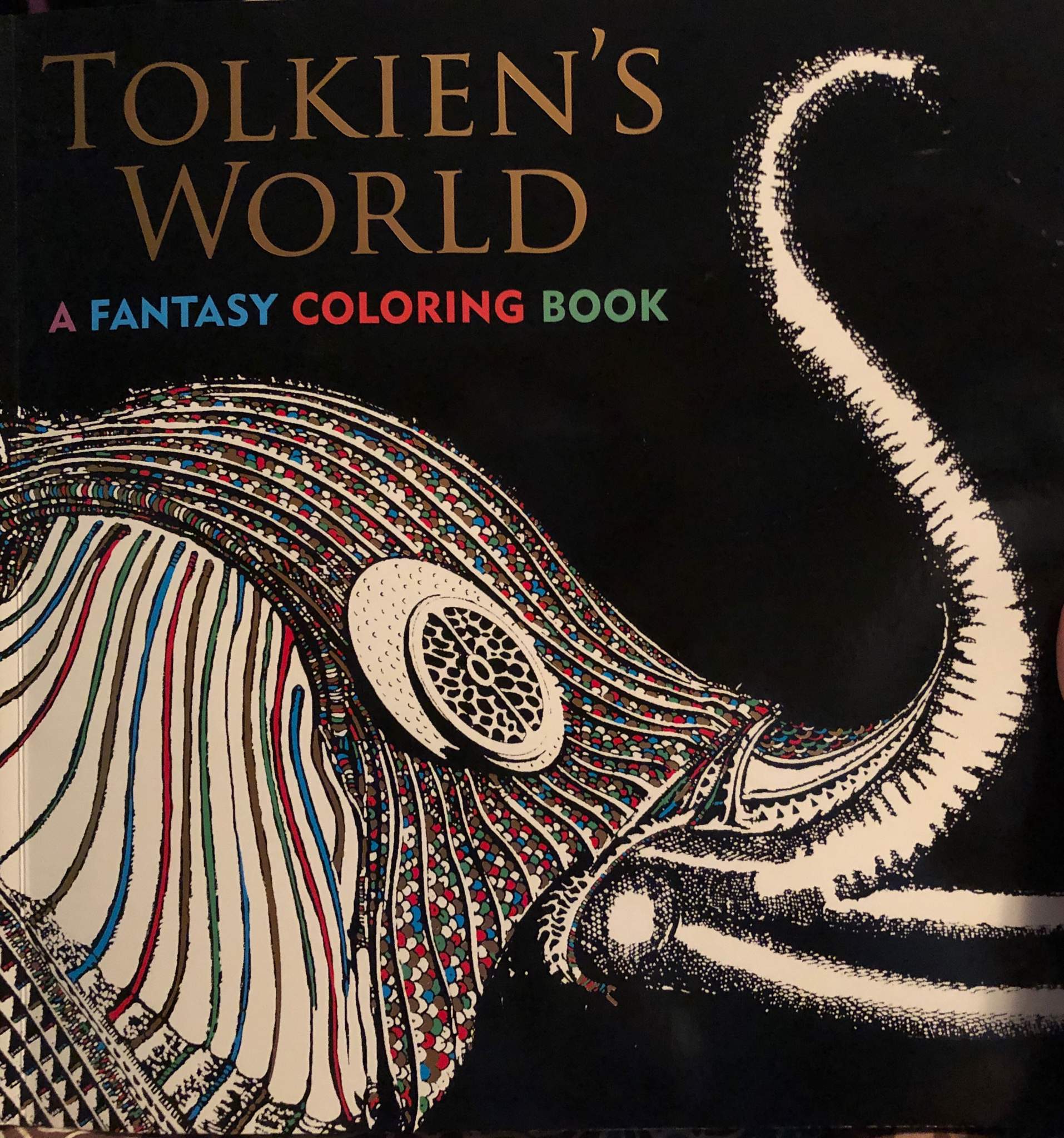 Tolkien Coloring Book LOTR Amino