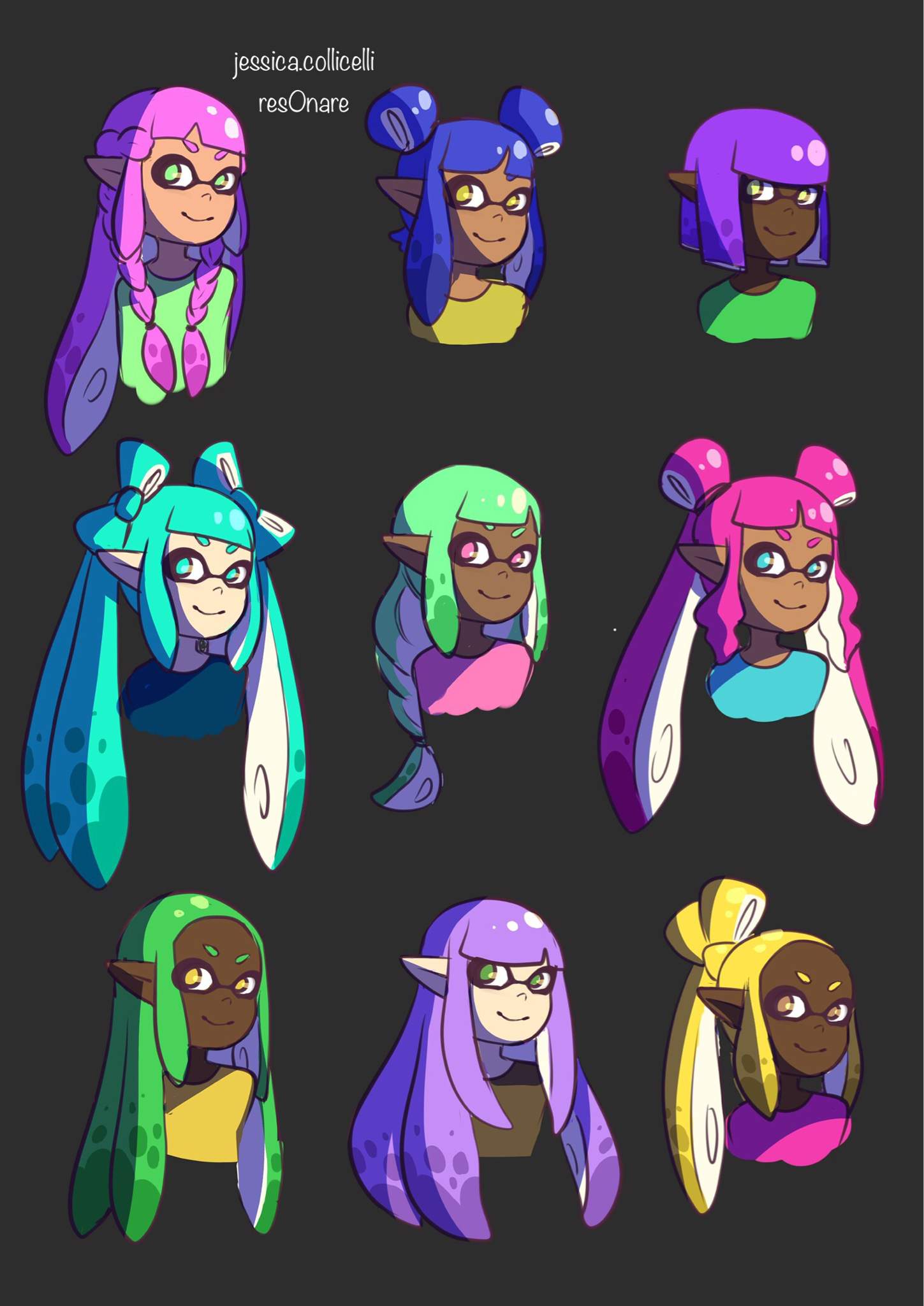A significant amount of early splatoon content also ended up being left unu...
