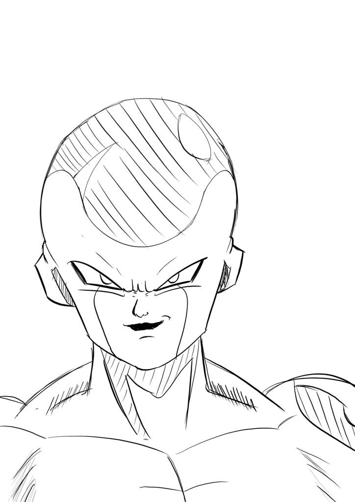 How To Draw Frieza Step By Step Drawing Guide By Dawn DragoArt