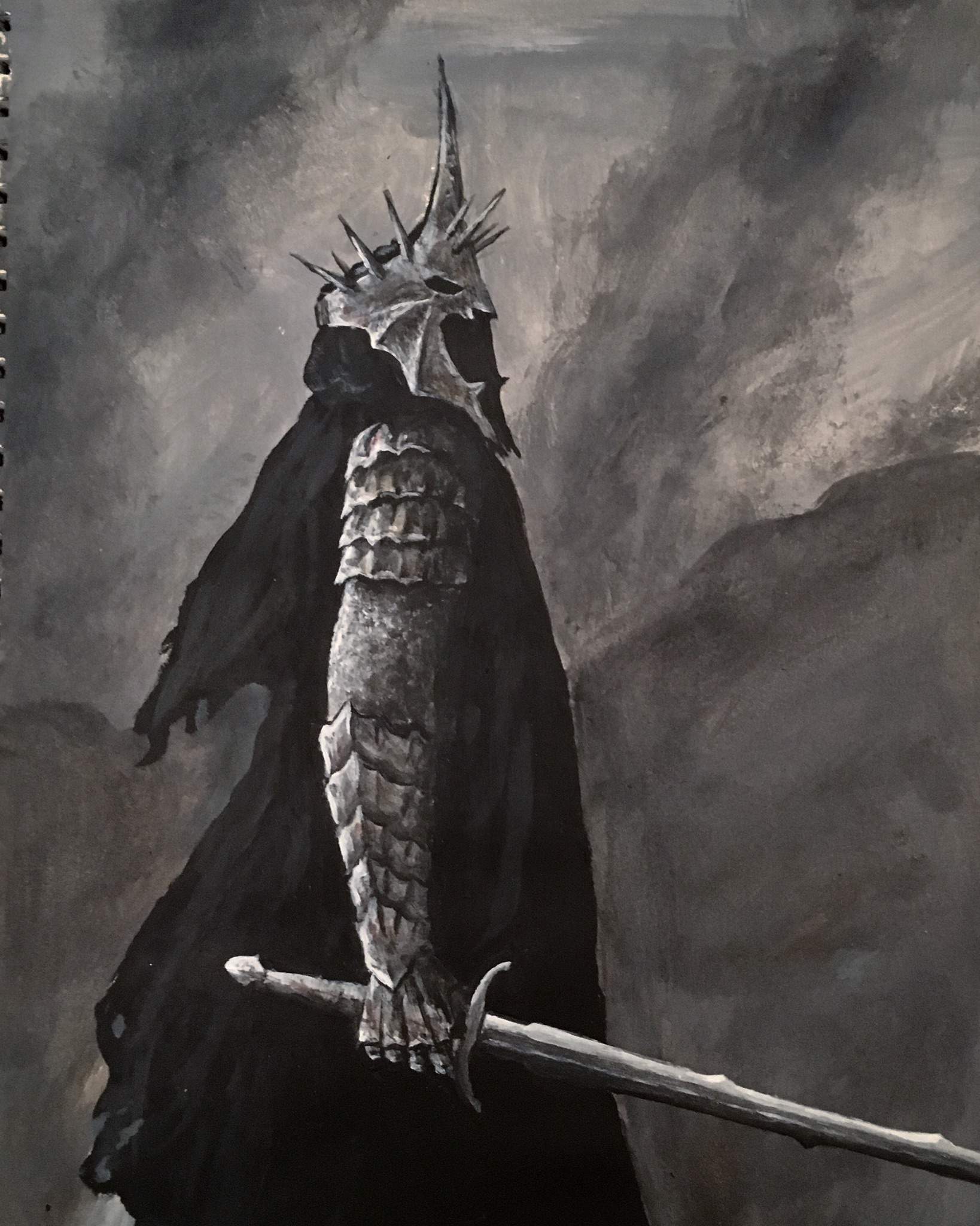 witch-king-of-angmar-art-lotr-amino