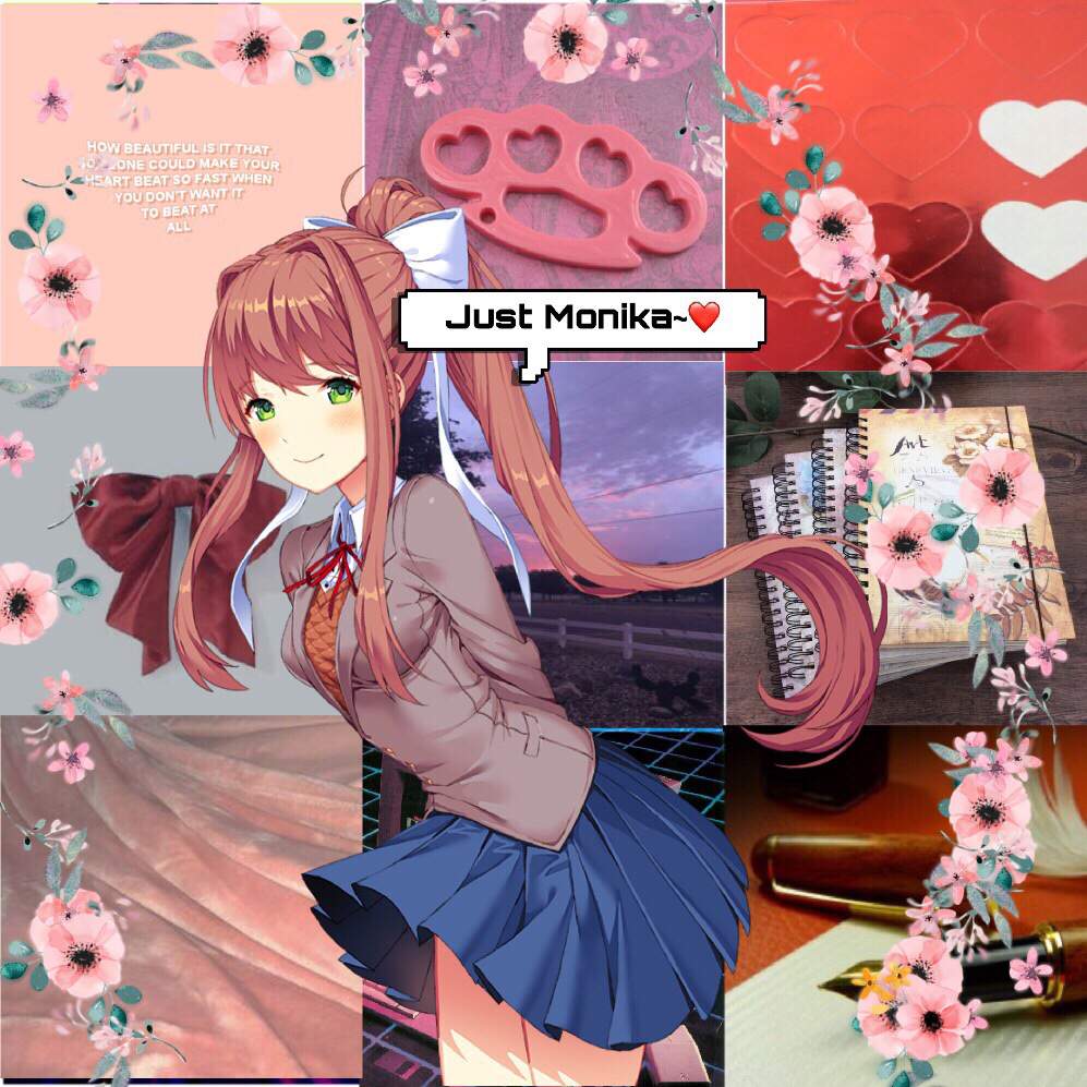 Monika Aesthetic Edit Doki Doki Literature Club Amino